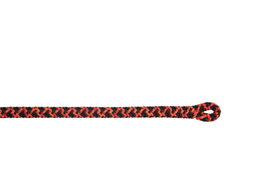 Kletterseil Black Widow 12.2mm, schwarz-rot, 35m, 2 Spleiss