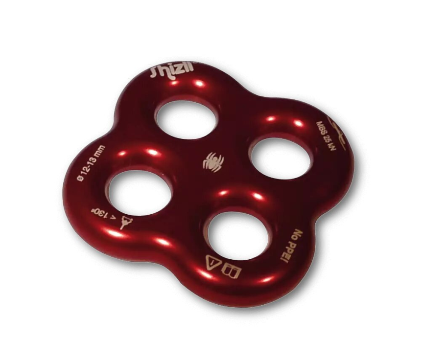 Spider Plate small, 12-13mm rot 