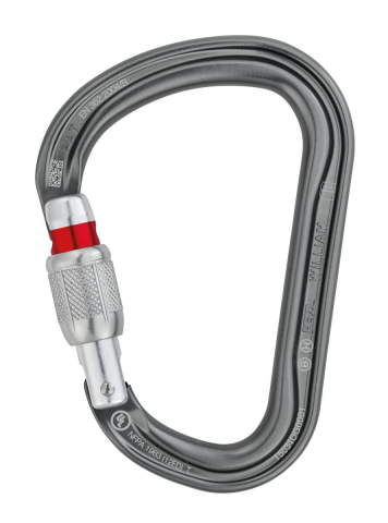 Karabiner WILLIAM SCREW-LOCK 