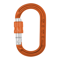 Materialkarabiner XSRE Lock orange 